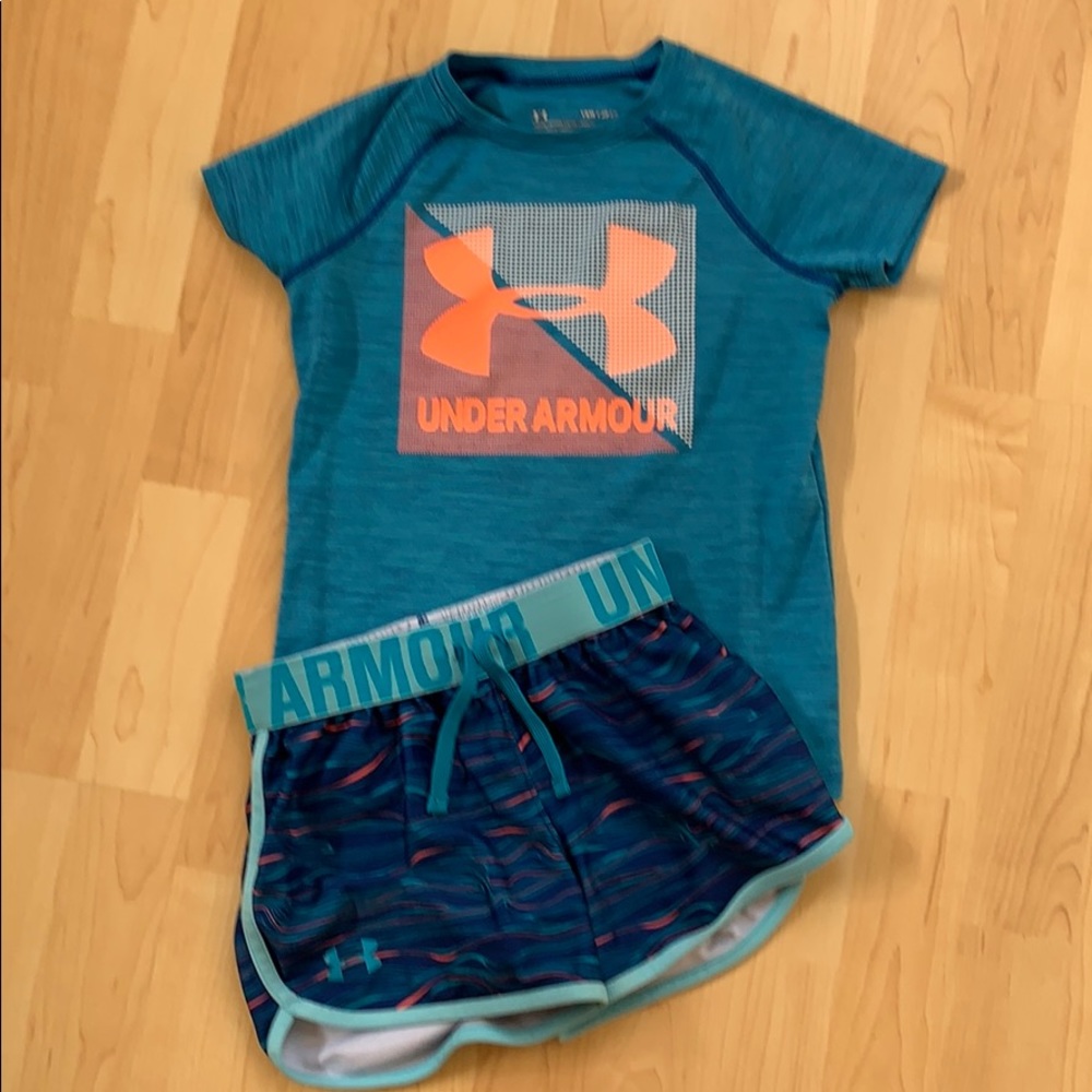 Girls Under Armour Youth Small set